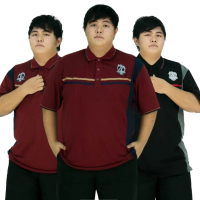 CY 5419 PLUS SIZE MAN CASUAL POLO COLAR SHIRT BIG SIZE / SHIRT COLAR SIZE BESAR 3XL 4XL 5XL 6XL 7XL