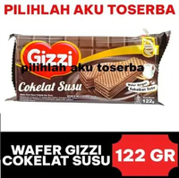 GIZZI Wafer COKLAT Susu 122 gr - ( HARGA 1 PCS )