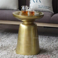 Nordic Sofa Side Table Small Coffee Table Round Table Fashion Bedroom Tables Modern Minimalist Creative Side Tables Tea Table