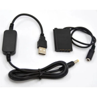 DK-X1 DC Coupler + USB Cable Adapter AC-LS5 NP-BX1 NPBX1 Dummy Battery For Sony DSC-RX1 DSC RX100 RX1R