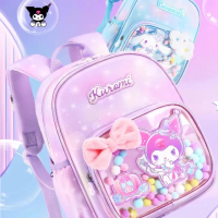 【SANRIO 三麗鷗】卡通造型系列毛絨泡泡輕量透氣減負兒童書包 - 凱蒂貓/大耳狗/庫洛米(平輸品)