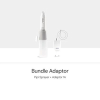 LEKA - SP335 Pipi Sprayer - Bidet Portable Toilet Rechargeable Bundle Adaptor