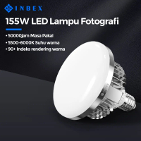 Inbex 43W Softbox Light Bulb Led 5500K-6000K Fotografi Daylight Photo Studio Mengisi Lampu Untuk Sof