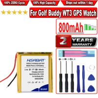 HSABAT 800mAh AEE622530P6H Battery for Golf Buddy WT3 GPS Watch