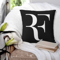 Roger Federer Square Pillowcase Pillow Cover Polyester Cushion Zip Decorative Comfort Throw Pillow for Home Car