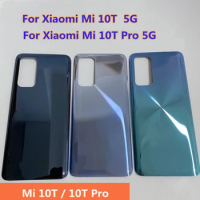 New For Xiaomi Mi10T Pro battery cover,Back glass Cover For xiaomi mi 10t pro 5G back cover Replacement Rear Housing Cover