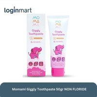 Momami Giggly Toothpaste 50gr Non Floride
