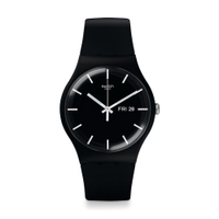 Swatch New Gent 原創系列手錶 MONO BLACK AGAIN  (41mm) 男錶 女錶 手錶 瑞士錶 錶