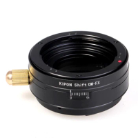KIPON Shift OM-FX | Shift Adapter for Olympus OM Lens on Fuji X Camera