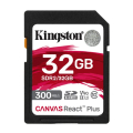 金士頓 32GB Canvas React Plus SDHC UHS-II 記憶卡 SDR2/32GB