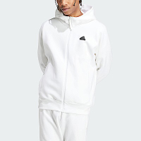 Adidas M Z.N.E. PR FZ IN5092 男 連帽 外套 亞洲版 運動 休閒 寬鬆 吸濕排汗 白