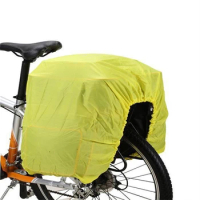 Bicycle Pannier Bag Rain Cover Lightweight Rainproof Bike Tail Rear Luggage Cover Cycling Saddlebags Accessories