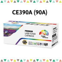 หมึกเลเซอร์ โทนเนอร์ ตลับเทียบเท่า CE390A (90A) 10k Color box ดำ / HP LaserJet M4555mfp/M601dn/M602d