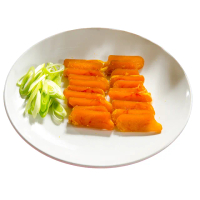 【鮮綠生活】炙燒台灣一口吃烏魚子 3盒(75g/盒 約15片/盒)