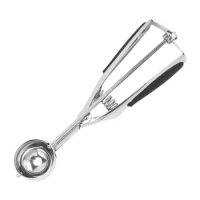 Small Cookie Scoop Stainless Steel Dough Ice Cream Spoon Scooper With Trigger Release Frozen Cooking Tools For Ice Cream, Baking