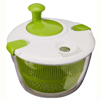 Salad Spinner Bowl Fruits and Vegetables Dryer Quick Dry Keeper Lettuce Washer and Dryer Mixer Gadgets
