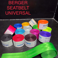 BERGER Universal Seatbelt – 14 Color Options – 3.6m Length – Suitable for All Cars – Automotive Acce