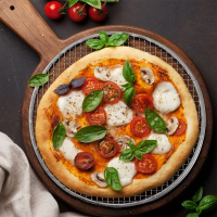 Jaring Pizza, Kuali Pizza, Pizza Kerak Nipis, Alat Pembakar Pizza, Alat Pizza