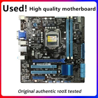 For ASUS P7H55-M LX Motherboard LGA 1156 DDR3 8GB For Intel H55 P7H55 Desktop Mainboard SATA II PCI-E X16 Used