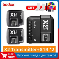 Godox X2 2.4G Wireless Speedlite Flash X2T-C X2T-N X2T-S HSS Transmitter Trigger with X1R-C/N/S Receiver for Canon Nikon Sony