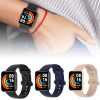 Silicone Strap for Xiaomi Redmi Watch 2 Active Redmi Watch 2 Lite Band Replacement Bracelet 22MM Acc