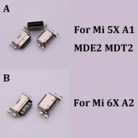10Pcs Usb Charger Charging Dock Port Plug Conatct Connector Type C For Xiaomi Mi5X Mi A1 6X A2 MiA2 Mi6X M 5X MDE2 MDT2 M5X MA1