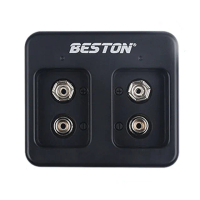 【BESTON】9V 池雙槽充電器(C-8006)