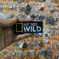Emblem Patch Bordir Nat Geo Wild Super premium