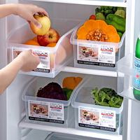 家用冰箱收納盒塑料抽屜式冷凍廚房食品保鮮盒雞蛋盒整理盒儲物盒