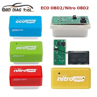New Nitro ECO OBD2 Chip Tuning Box Car Plug &amp; Driver 15% Fuel Saver Eco OBD2 Nitro OBD2 For Diesel Benzine Gasoline Petro