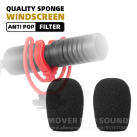For BOYA BY-MM1 BY MM1 MM 1 + Plus Microphone Windscreen Shield Anti Pop Filter Windshield Sponge Windproof Foam Cover Screen