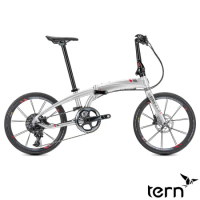 Tern燕鷗 Verge X11 20吋451輪組11速鋁合金折疊單車-亮金屬銀
