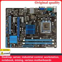 For P5G41T-M LX3 plus Motherboards LGA 775 DDR3 8GB M-ATX For Intel G41 Desktop Mainboard PCI-E2.0 SATA II USB2.0