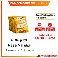 Energen Minuman Sereal Rasa Vanilla 1 Renteng isi 10 Sachet