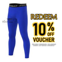 ROOFLESS Seluar Tight Lelaki Bola Tight Pant Man Pro Combat Tight Legging Men Seluar Sukan Lelaki Se
