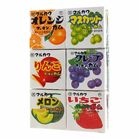 丸川 古早味水果風味口香糖(5.4gX6入)【小三美日】 DS015762