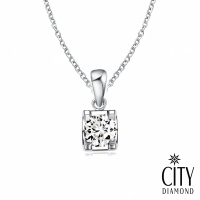 【City Diamond 引雅】浮華世界65分鑽石項鍊/鑽墜