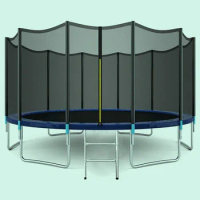 New Arrivals Fitness 8FT Trampoline Outdoor Exclosure Large Jumping Trampoline for Kids