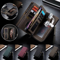 For iPhone 13 Pro Max Phone Cases Caseme Multi-Function Flip Pu Leather Wallet Stand Cover Case Fundas For Apple iPhone 12 11