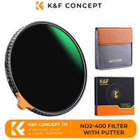 K&F Concept Variable ND2-400 Filter ฟิลเตอร์เลนส์ (1-9 Stops) With Putter HD Waterproof 37-105mm