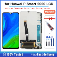 100% tested for Huawei P Smart 2020 LCD Display Screen Touch Digitizer Assembly LCD Display POT-LX1 POT-LX3 POT-LX1AF/POT-LX2J