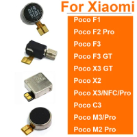 Motor Vibrator Flex Cable For Xiaomi PocoPhone Poco X2 X3 NFC F1 F2 Pro F3 GT X3 GT M2 M3 Pro C3 Vibration Module Repair Parts