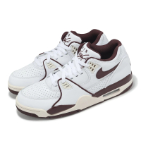 【NIKE 耐吉】休閒鞋 Air Flight 89 Low 男鞋 白 可可色 低筒 復古(FQ8256-100)