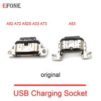 20PCS For Samsung Galaxy A54 A52 A72 A52S A33 A73 A53 4G 5G USB Charging Port Dock Plug Charger Connector Socket