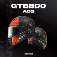 預購 ASTONE 官方直營-GTB800 AO5 黑豹 全罩式安全帽(平光黑/紅)