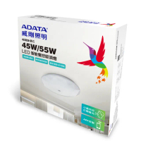 【ADATA 威剛】聲控 LED 55W 吸頂燈 APP操控/多模式聲控/色溫可調(鑽石版)