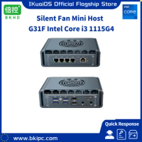 IKuaiOS G31F Core i3 1115G4 Silent Fan Router Mini Host 4x2.5Gb Ethernet i226 Compatible Proxmox ESXi Pfsense 1449NP
