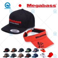 JAPAN Megabass Fishing Lure Cap BAIT OF CHAMPION CAP SUN VISOR Peaked /Baseball Mesh Field Cap Snapback Hat Summer UV sunscreen