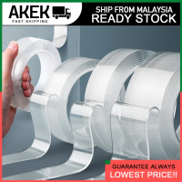 Nano Tape Magic Tape Double Sided Tape Transparent Strong Stick Washable Reusable (3cm x 1M x 3Mx 5M