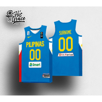 2023 newCustomized Gilas Pilipinas HG JERSEY Full Sublimation 3D Print Vest Summer Basketball Jersey